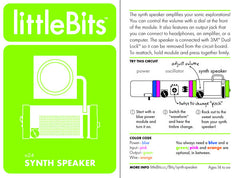 Littlebits synthSpeaker