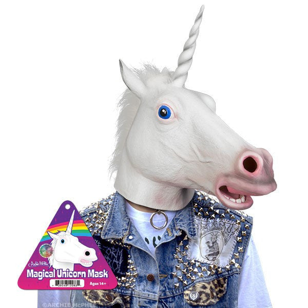 Magical Unicorn Head Mask Magical Unicorn Head Mask