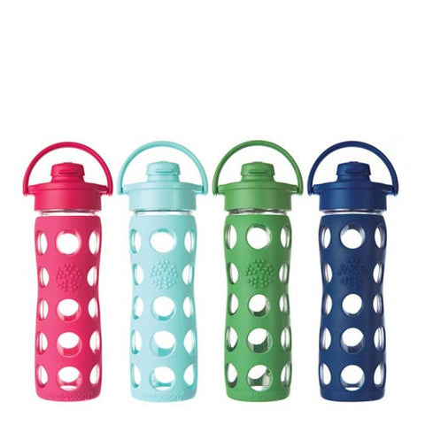 LIFEFACTORY Glass Bottle 16oz Flip Top