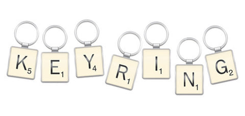 Scrabble Keyring