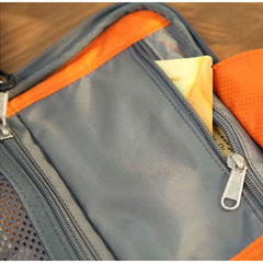 Hanging Toiletry Organizer Bag Travel - Orange