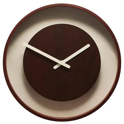 Nextime Wood Loop Wall Clock