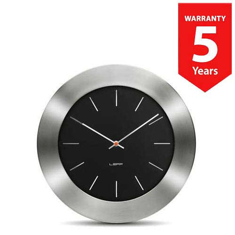 Leff Bold 35 Wall Clock - Black