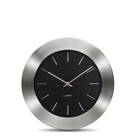 Leff Bold 35 Wall Clock - Black