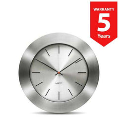 Leff Bold 35 Wall Clock - Steel