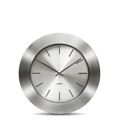 Leff Bold 35 Wall Clock - Steel