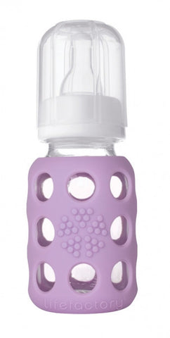 LIFEFACTORY Baby 4oz Glass Bottle