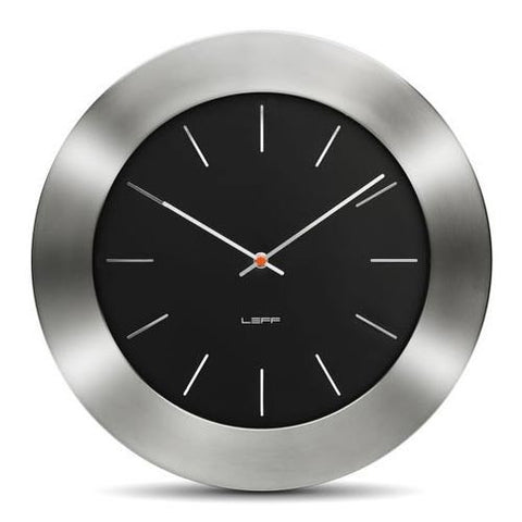 Leff Bold 55 Wall Clock - Black