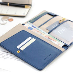 Travel Passport Ticket & Card Wallet