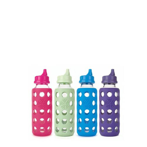 LIFEFACTORY 9oz Sippy Cap Glass Bottle