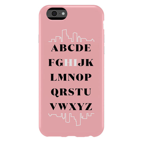 Agent 18 Flexshield iPhone 6 Alphabet Hi Cover