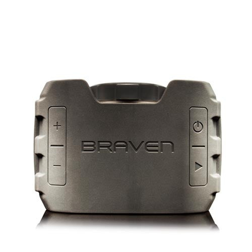 Braven BRV-1 Bluetooth Wireless Speaker-Grey/Red : : Electronics