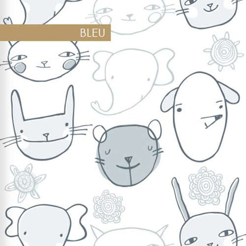 Two Little Ears Wallpaper (Roll: 61.5cm x 10m)