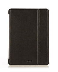 Knomo iPad Air Leather FolioHard Shell Back  - Black