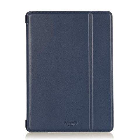 Knomo iPad Air Leather FolioHard Shell Back  - Blue