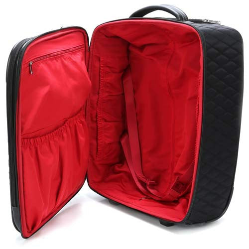 Knomo Bolsover Wheeled Carry On Cabin Luggage - Black – Beezer