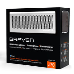 Braven 570 Bluetooth Speakers - BLACK