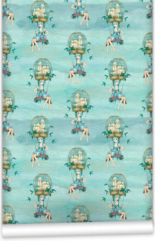 Weeping Camels Wallpaper (Roll: 61.5cm x 10m)