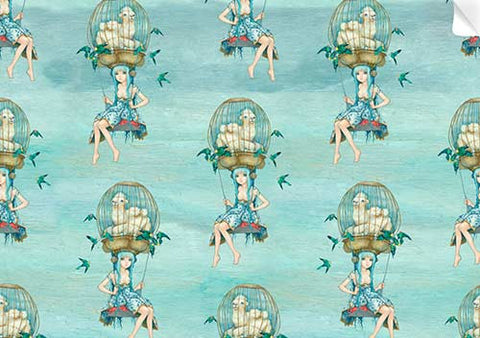 Weeping Camels Wallpaper (Roll: 61.5cm x 10m)