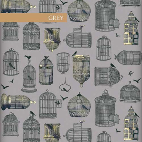 Bird Cage Wallpaper (Roll: 61.5cm x 10m)