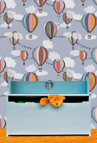 Balloons Wallpaper (Roll: 61.5cm x 10m)