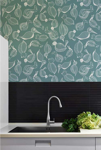 Ingegerd Wallpaper (Roll: 61.5cm x 10m)