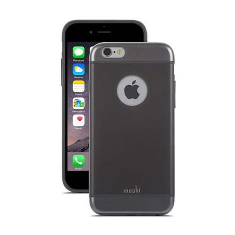 MOSHI iGlaze Hardshell for iPhone 6 Plus - Graphite Black