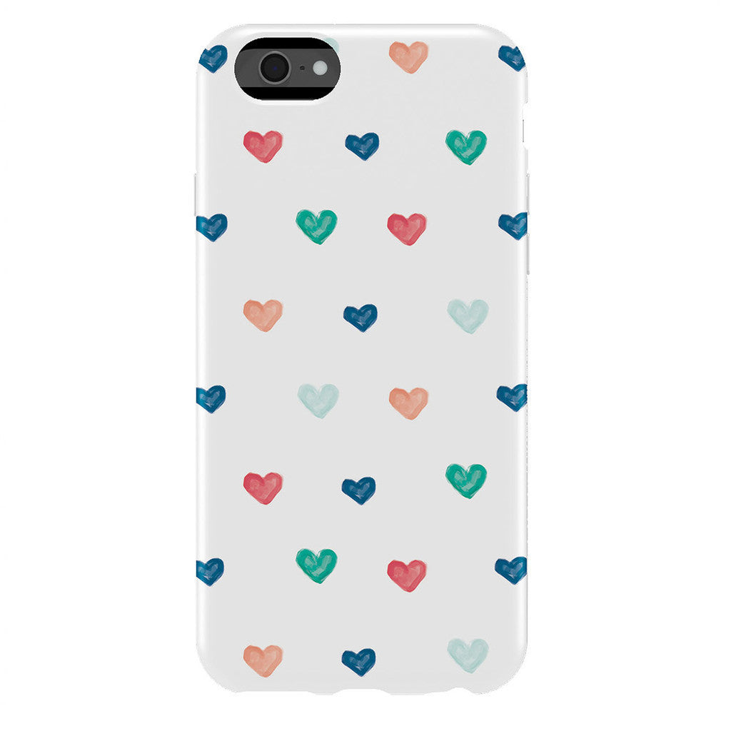 Agent 18 Flexshield iPhone 6 Hand Drawn Hearts Cover