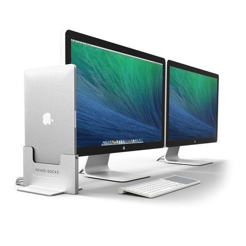 Hengedock Docking Station for Macbook Pro Retina - Brushed Metal