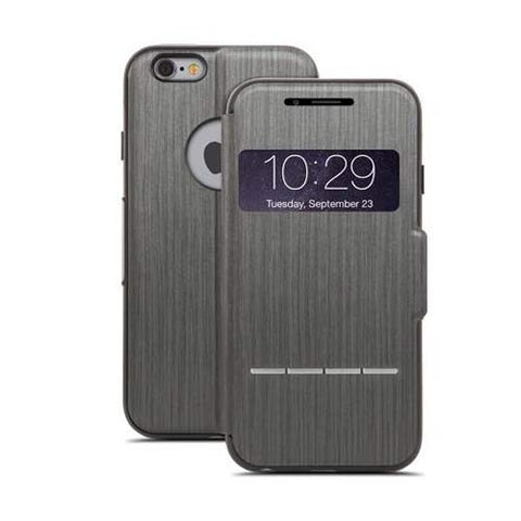 MOSHI SenseCover for iPhone 6 Plus - Steel Black