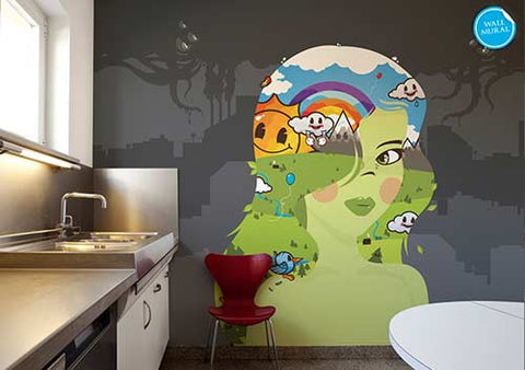 Mother Nature Wall Mural