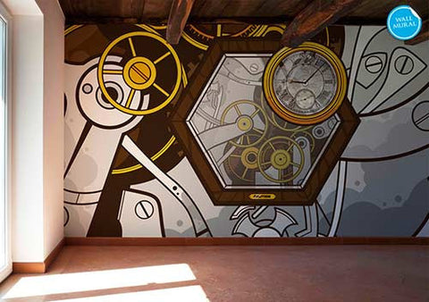 Time & Oblivion Wall Mural