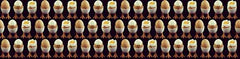 Kemra - Eggs With Legs Wallpaper (Roll: 61.5cm x 10m)