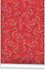 Kemra - Red Petals Wallpaper (Roll: 61.5cm x 10m)