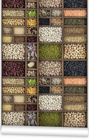 Kemra - Legumes Wallpaper (Roll: 61.5cm x 10m)