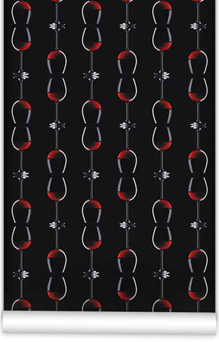 Kemra - Vino Tinto Wallpaper (Roll: 61.5cm x 10m)