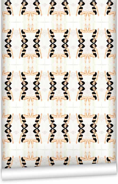 Kemra - Pin Up Wallpaper (Roll: 61.5cm x 10m)