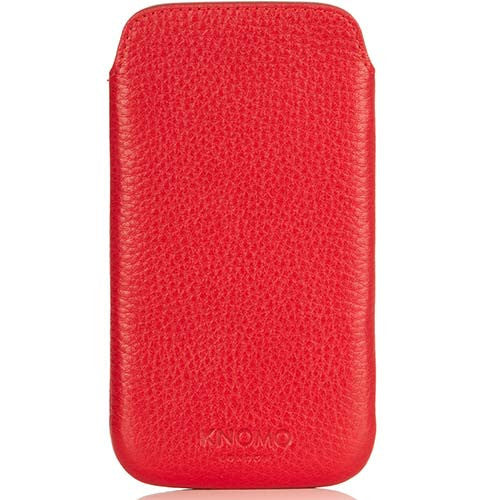 Knomo Samsung S4 Leather Slim  - Scarlet