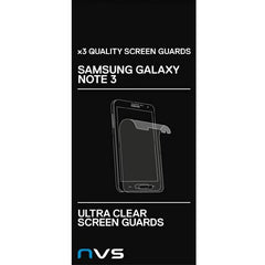 NVS Screen Guard (3 Pack) for Samsung Note 3
