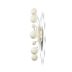 Newgate Orbital Wall Clock - White