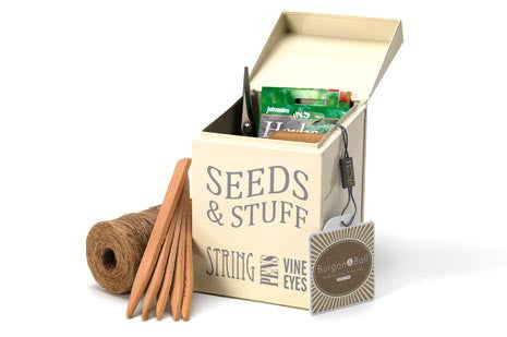 Burgon & Ball Seeds & Stuff Tin