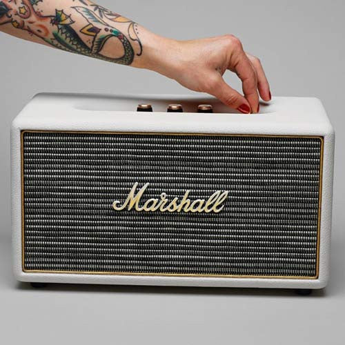 Marshall Stanmore II Wireless Bluetooth Speaker, White - NEW