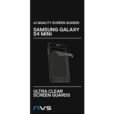 NVS Screen Guard (3 Pack) for Samsung Galaxy S4 Mini