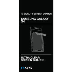 NVS Screen Guard (3 Pack) for Samsung Galaxy S4