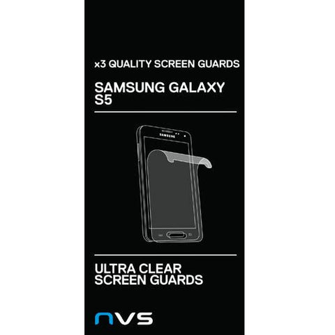NVS Screen Guard (3 Pack) for Samsung Galaxy S5