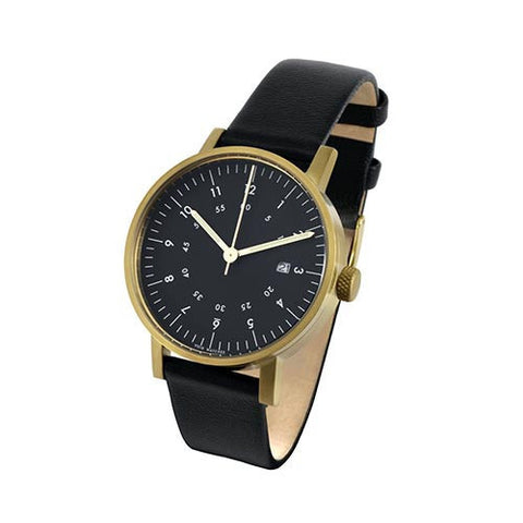 VOID V03 Date Watch - GOLD Black Dial