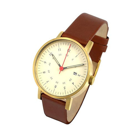 VOID V03 Date Watch - GOLD White Dial