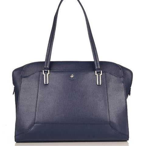 Knomo Wigmore 13" Laptop Handbag - Marine