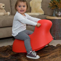 Rokii Animal - Baby Rocker - Ride On Chair - Red