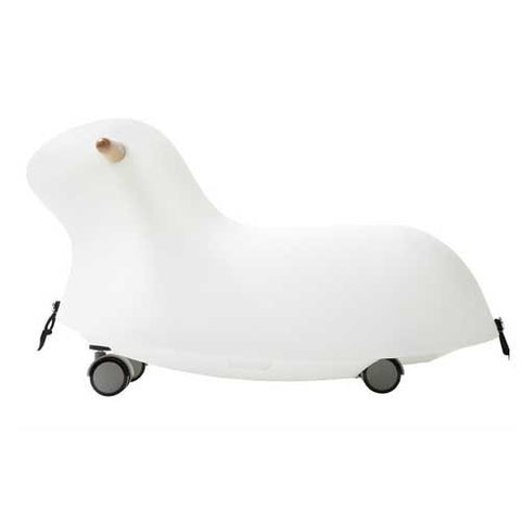 Rokii Animal - Baby Rocker - Ride On Chair - White